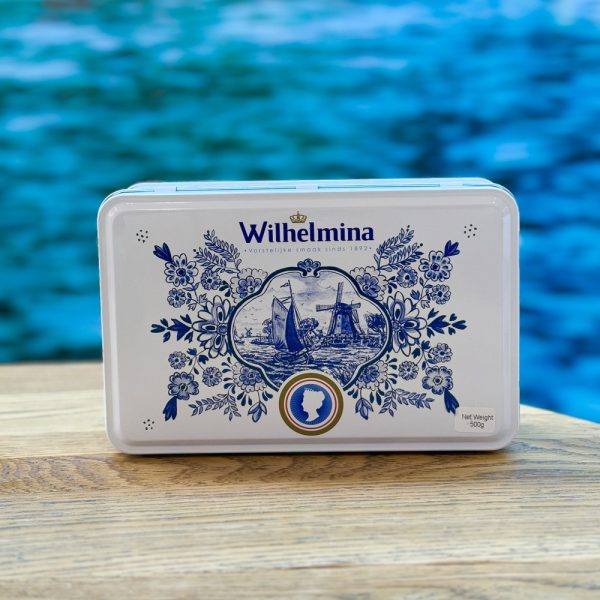 Wilhelmina Pepermunt Pastilles Tin 500gm